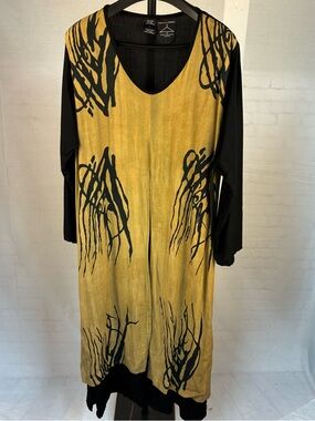 Vintage Anthony Mark Hankins Layered Lagenlook Maxi Dress L